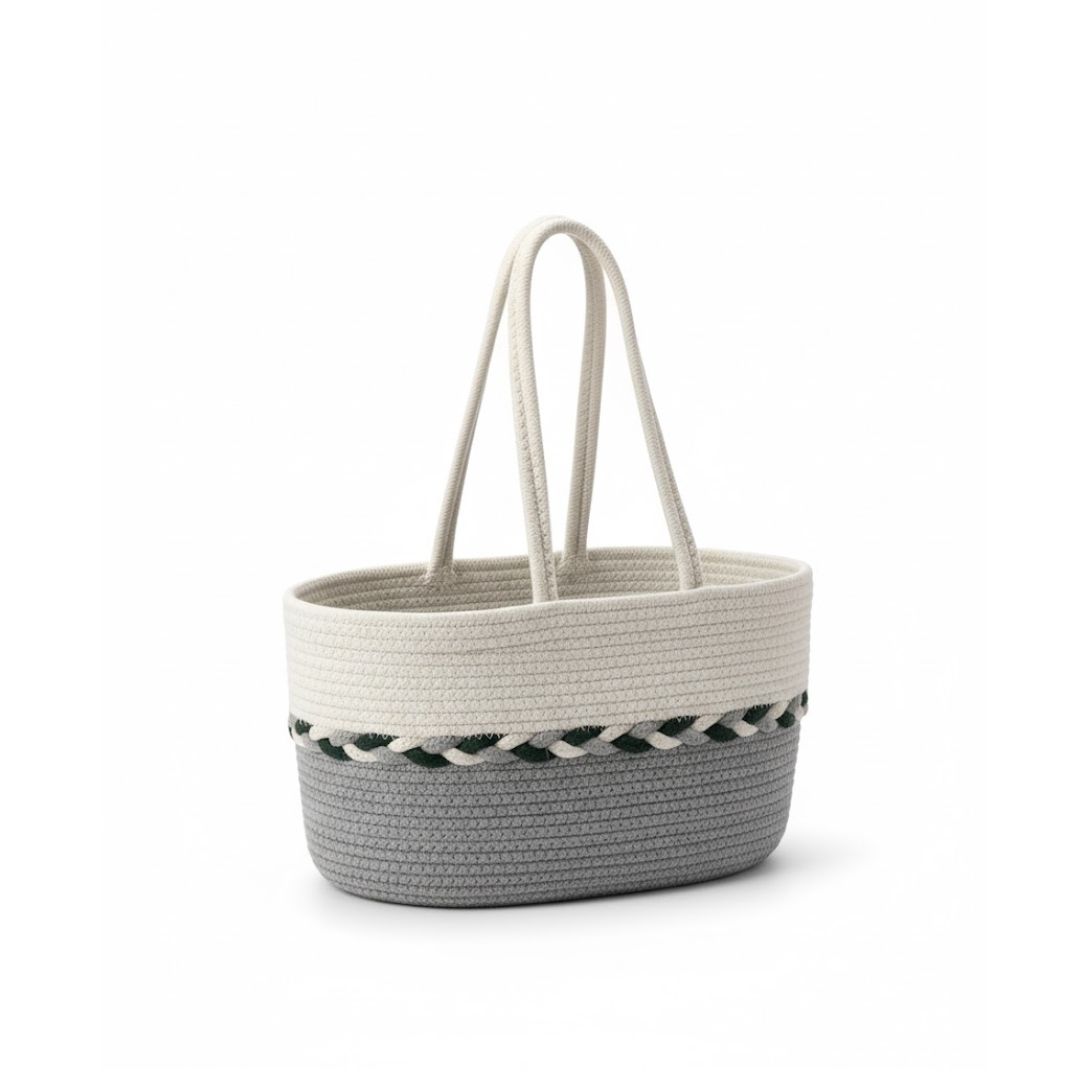 Designer Cotton Rope Baskets for Stylish Organization